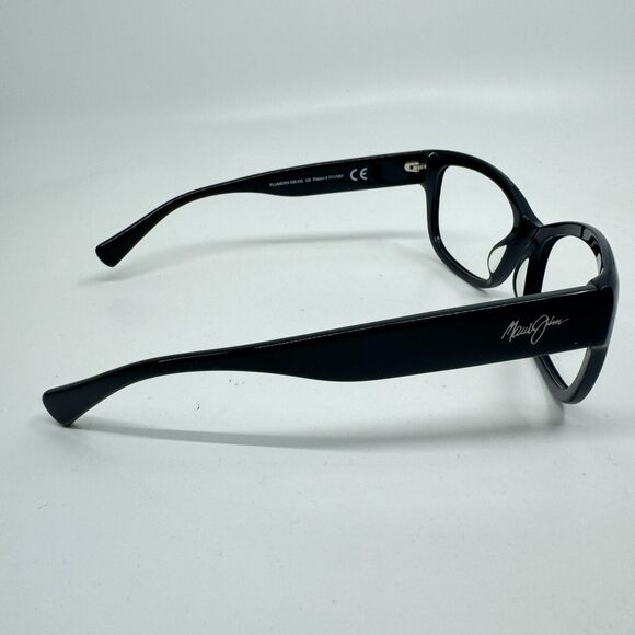 Maui Jim Plumeria MJ 768-02 Gloss Black Sunglasses Frame Only 55/17 135 H11676 - Picture 4 of 7